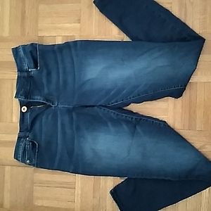 Inc Denim jeans, sz 12, skinny leg regular fit, dark wash, stretch